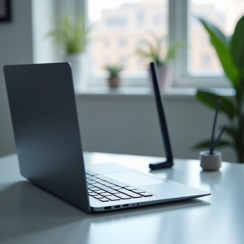 Qual antena sem fio funcionará no Chromebook?