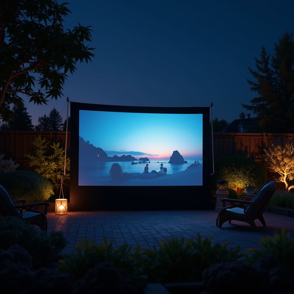 wie viele Lumen für Außenprojektor