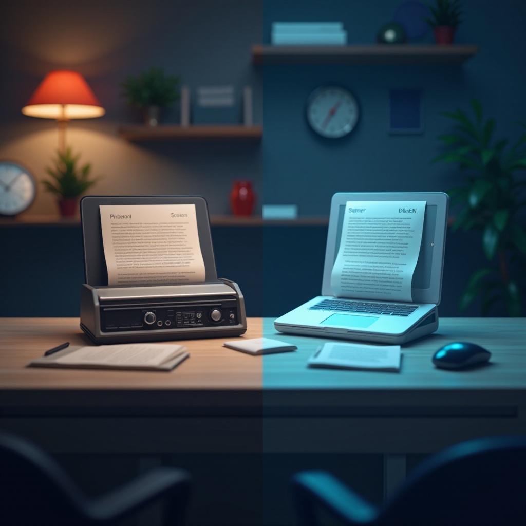 diferença entre scanners analógicos e digitais