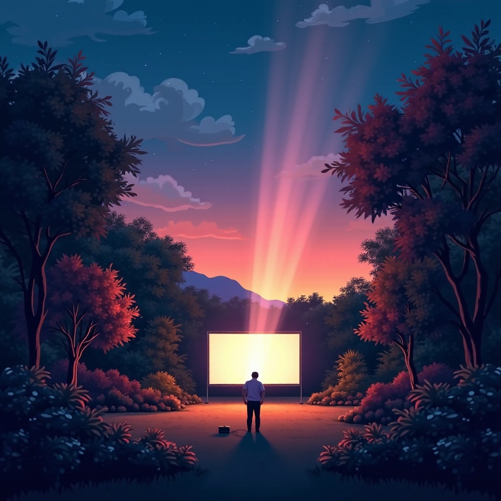 จำนวนลูเมนสำหรับโปรเจคเตอร์กลางแจ้ง