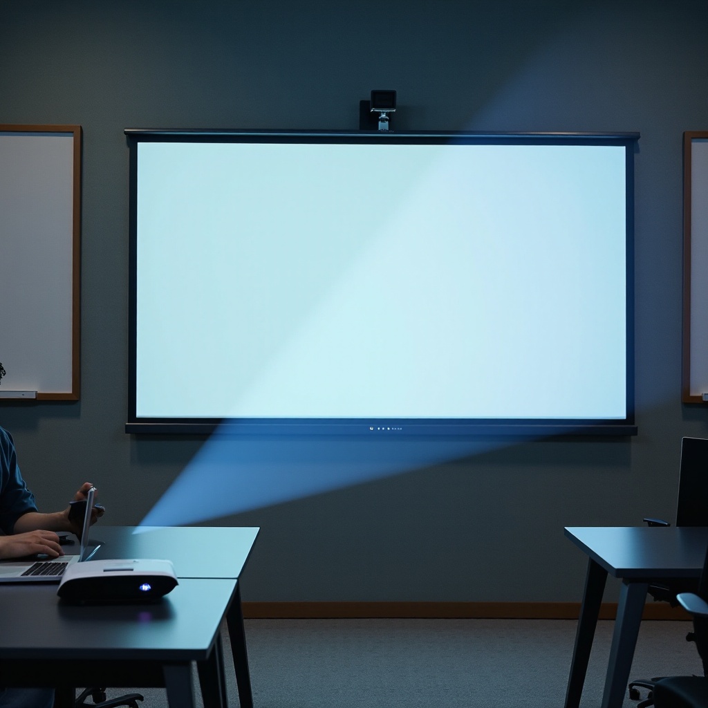 benötigen Sie eine Leinwand für einen Projektor