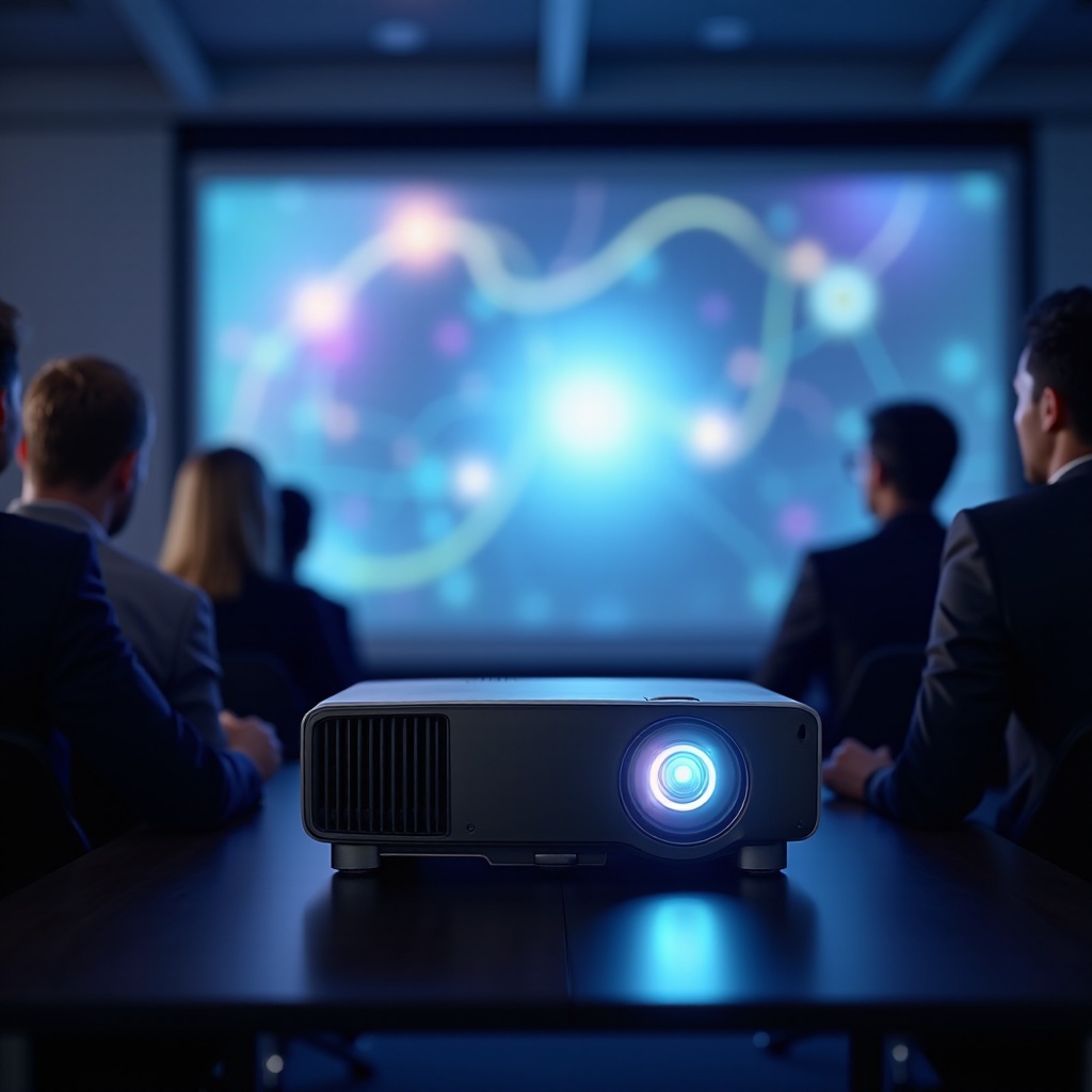 proiettori ad alta tecnologia per conferenze