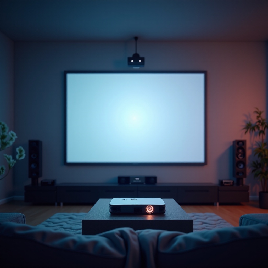 benötigen Sie eine Leinwand für einen Projektor