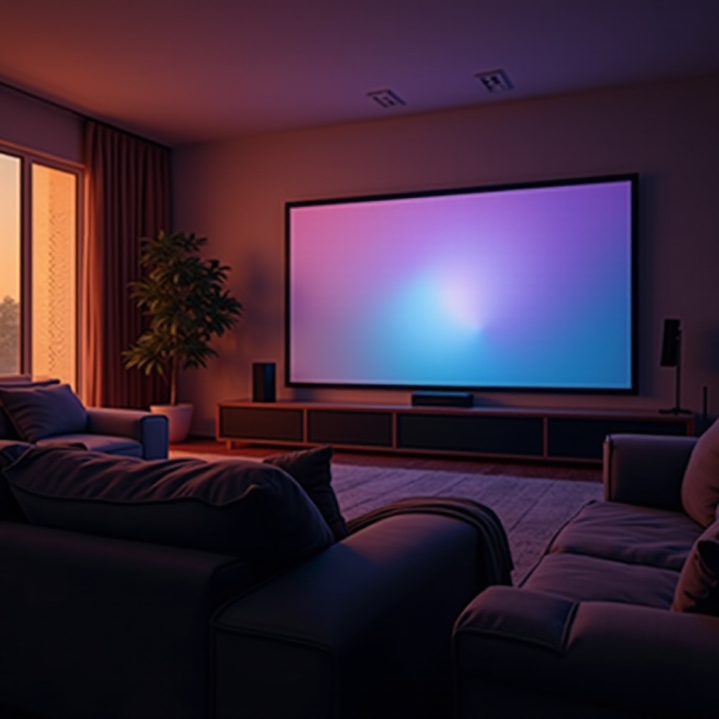 การตั้งค่าเครื่องฉายภาพยนตร์ที่บ้าน