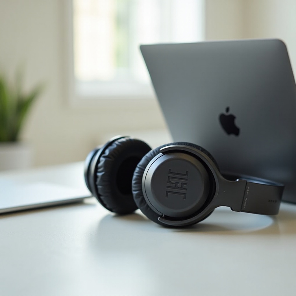 كيفية توصيل JBL 660NC بجهاز ماكبوك الخاص بي