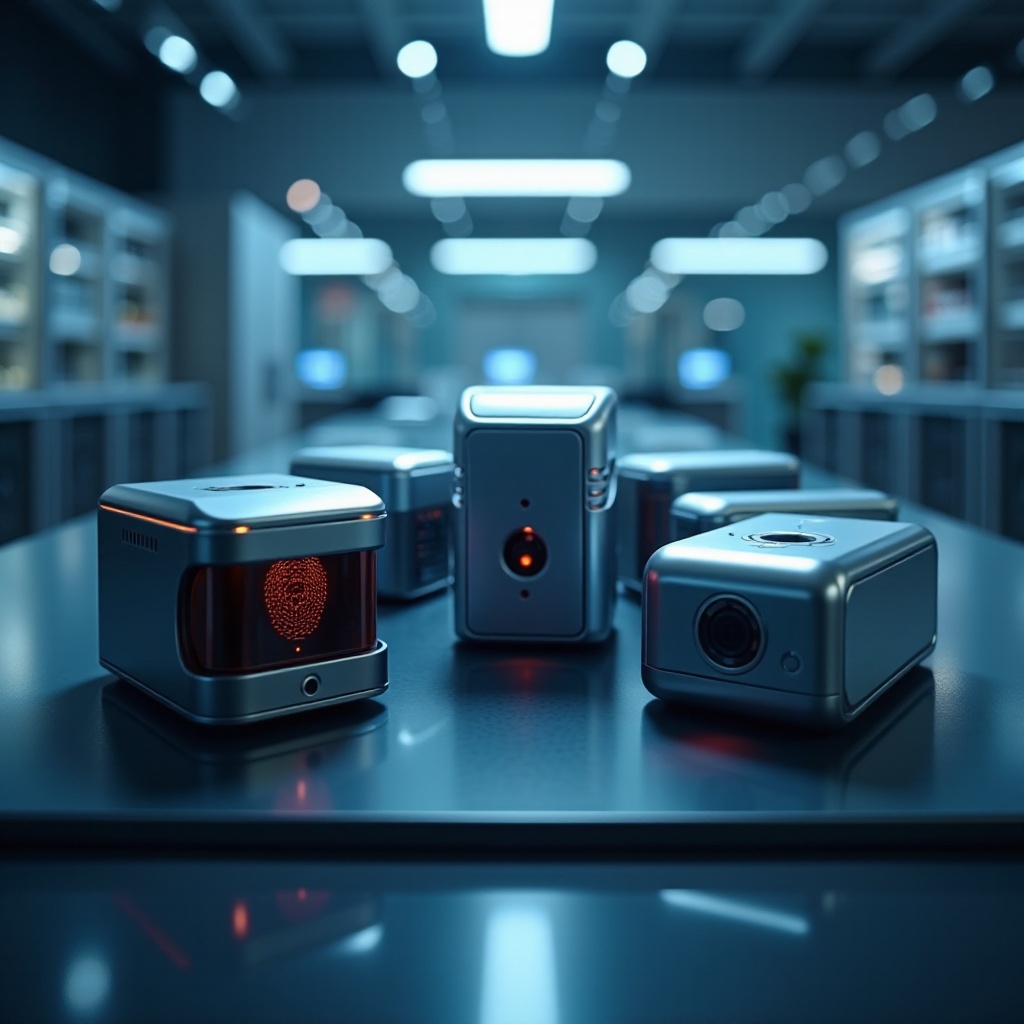 เครื่องสแกนชีวมาตรประเภทต่างๆ