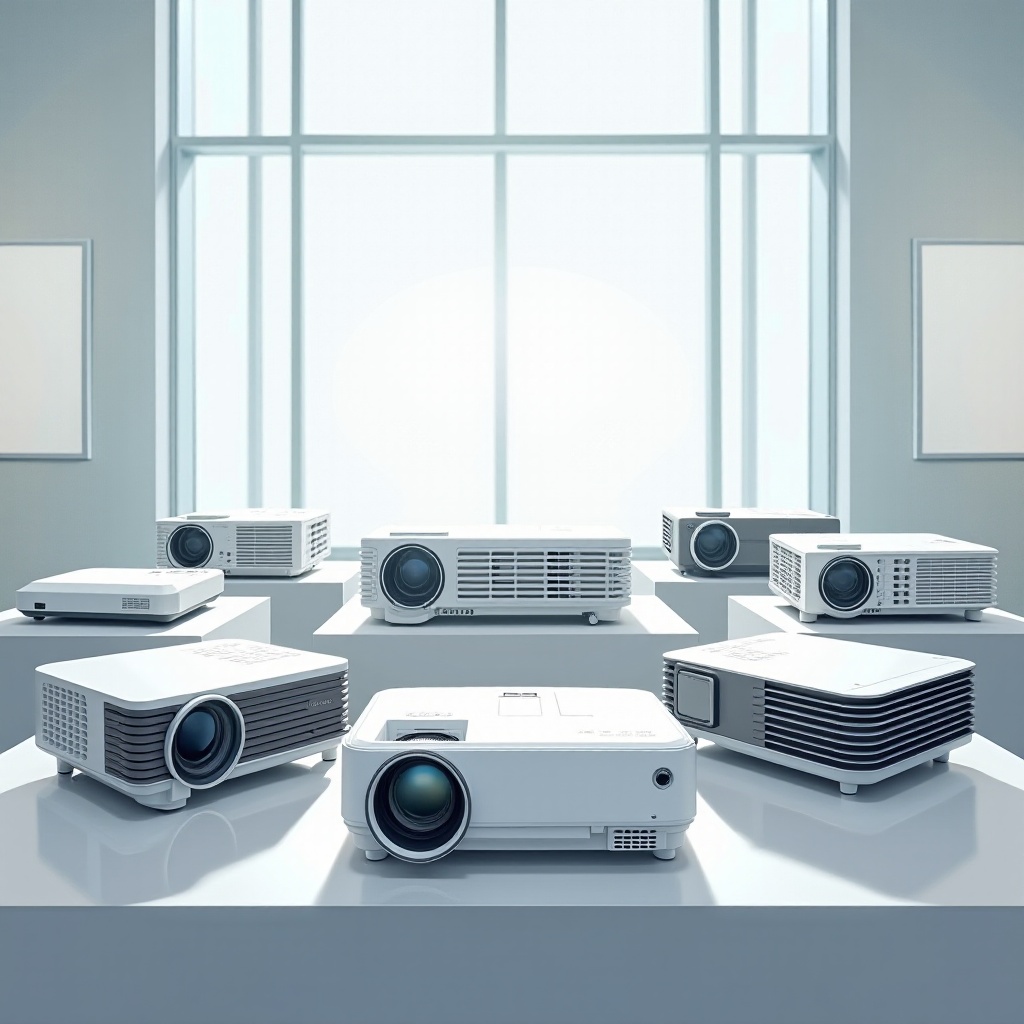 ألمع جهاز عرض لضوء النهار