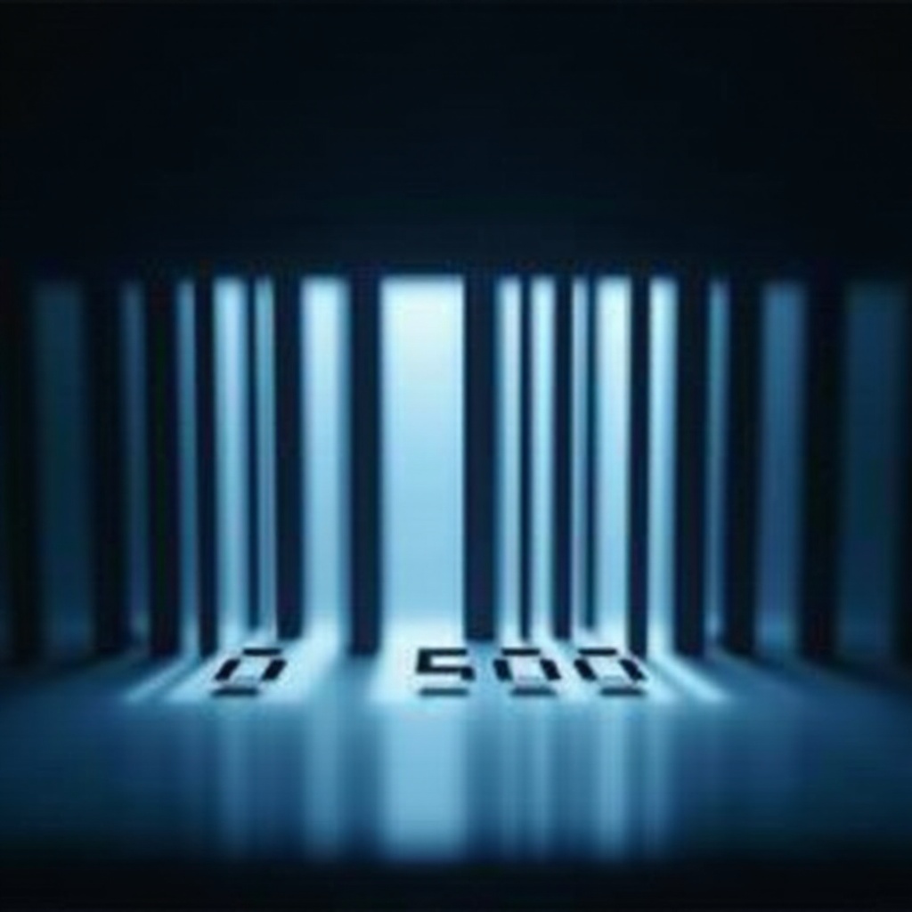 تقرأ ماسحات الباركود الأشرطة البيضاء