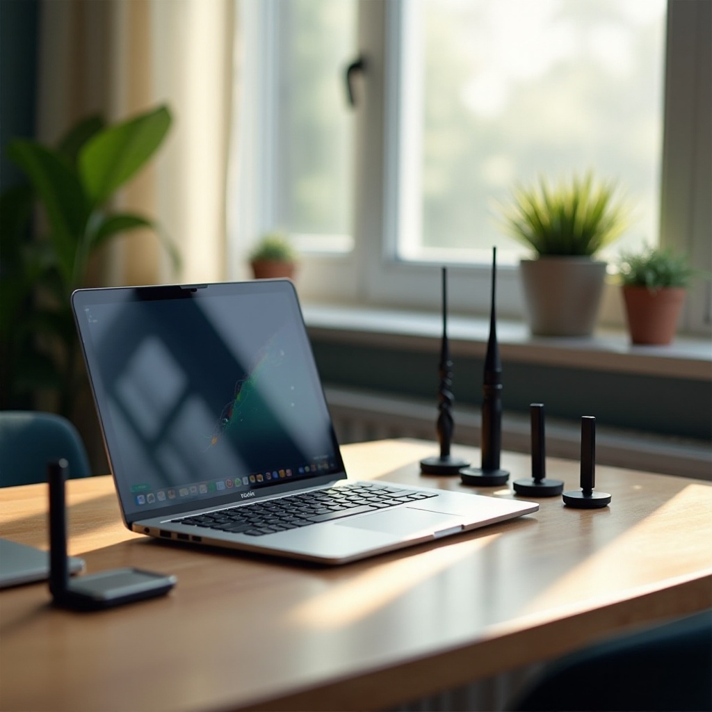 Qual antena sem fio funcionará no Chromebook?