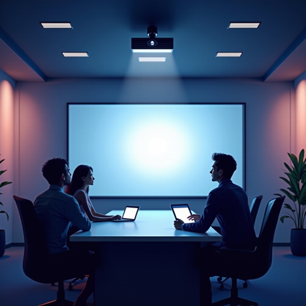 projetores de alta tecnologia para conferências