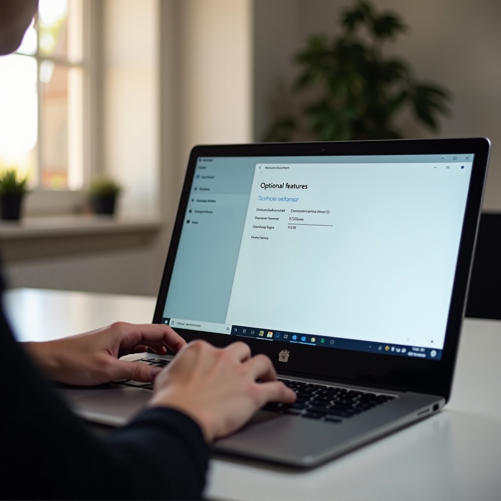 จัดการฟีเจอร์ทางเลือกบน Windows 10 ไม่เปิด