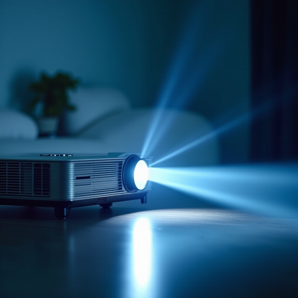 hellster Projektor für Tageslicht