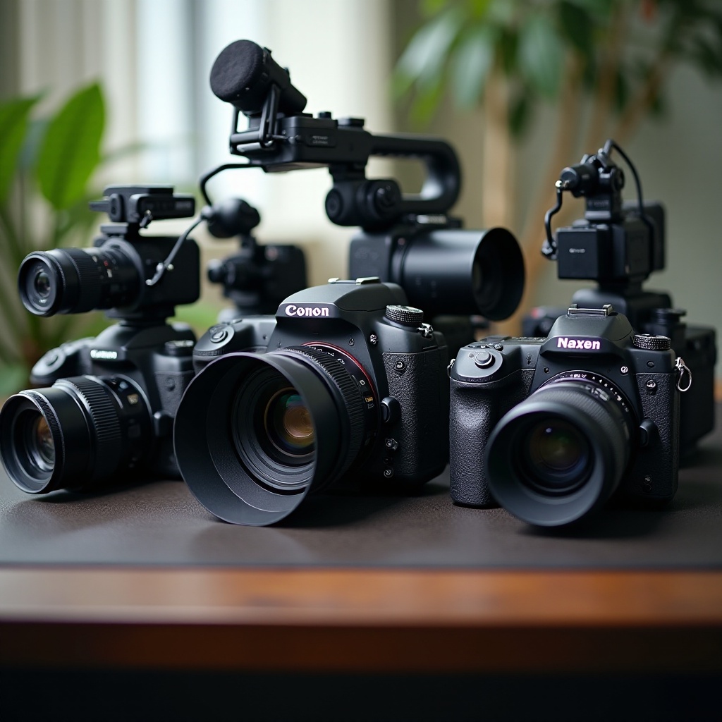 melhor câmera para videografia profissional