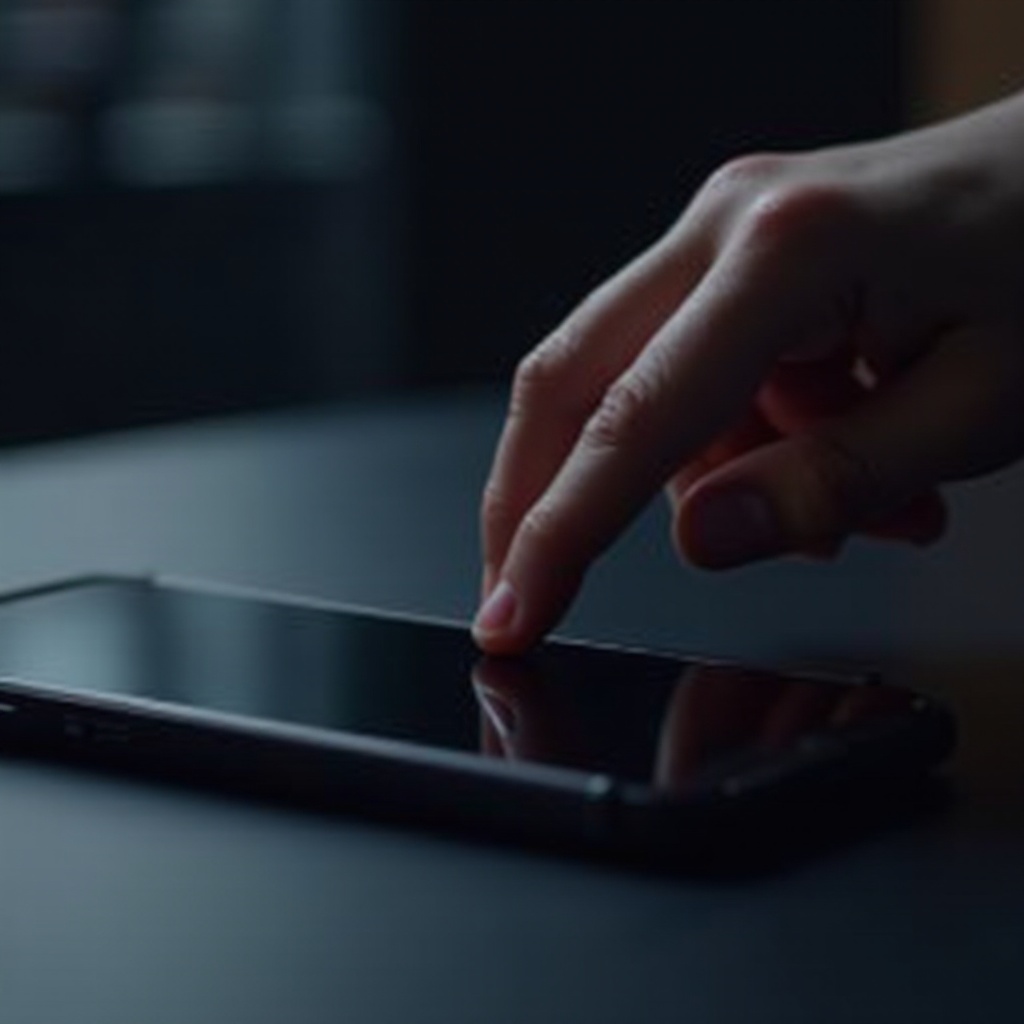 ปิดโทรศัพท์และรีสตาร์ท