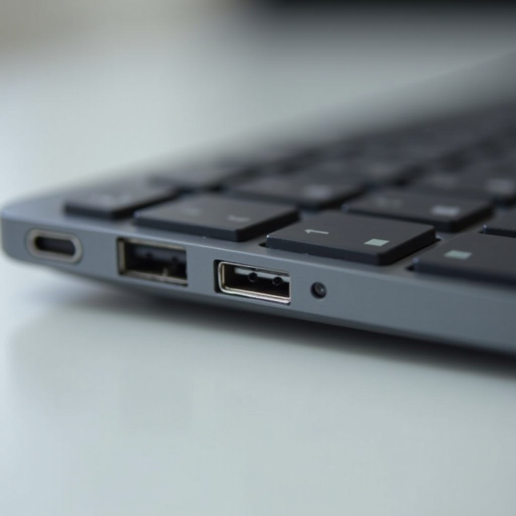 wie man erkennt, ob der Ladeanschluss eines Chromebooks beschädigt ist