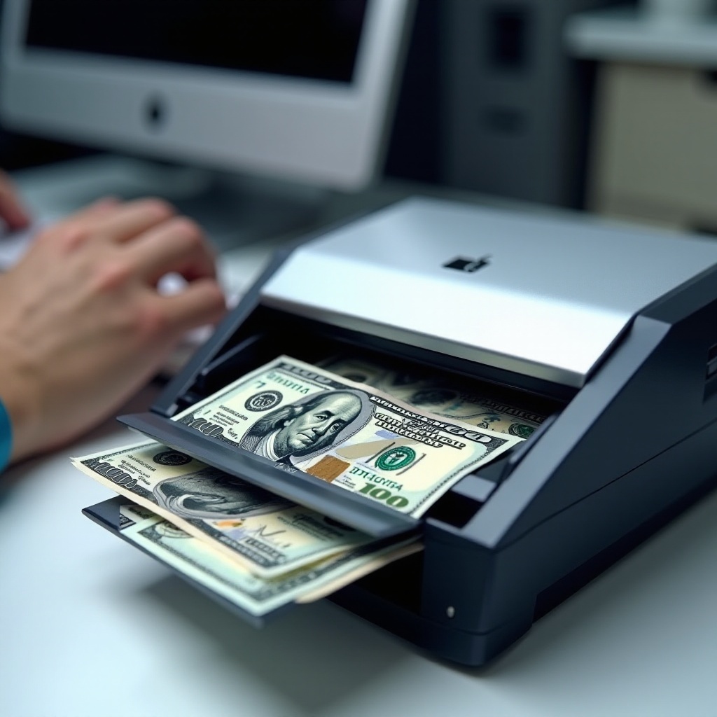 como funcionam os scanners de dinheiro