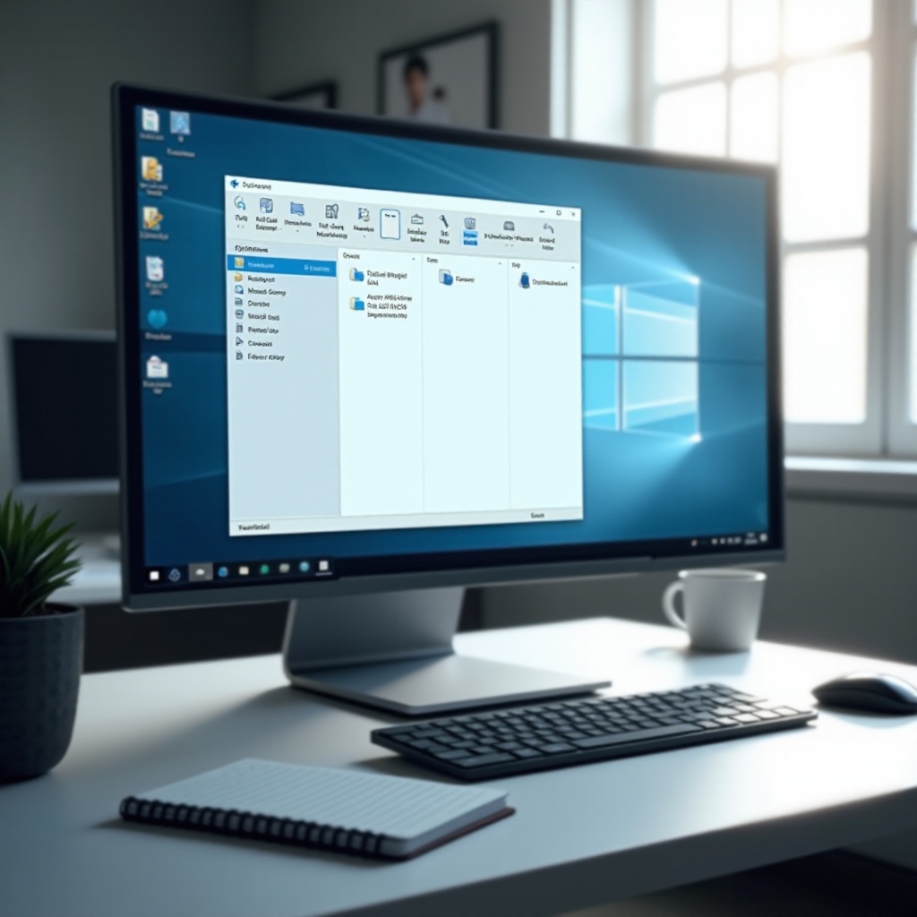 Windows-Gottmodus-Ordnername