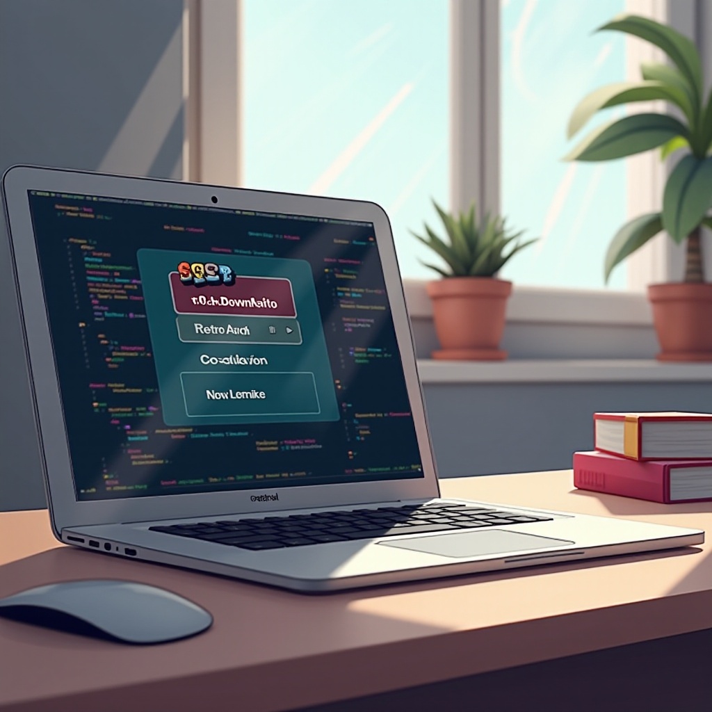 ريتروراك من جوجل بلاي لا يعمل على جهاز كروم بوك.