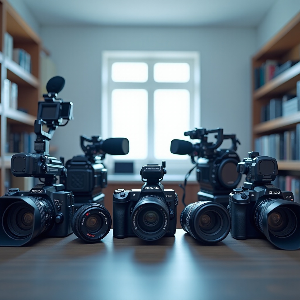 melhor câmera para videografia profissional