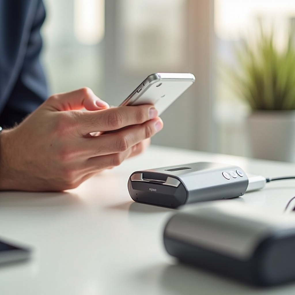 Impressora portátil para telefone Android