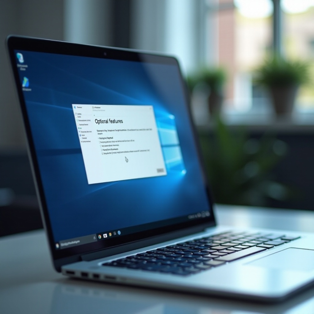 Optionale Features unter Windows 10 verwalten öffnet sich nicht